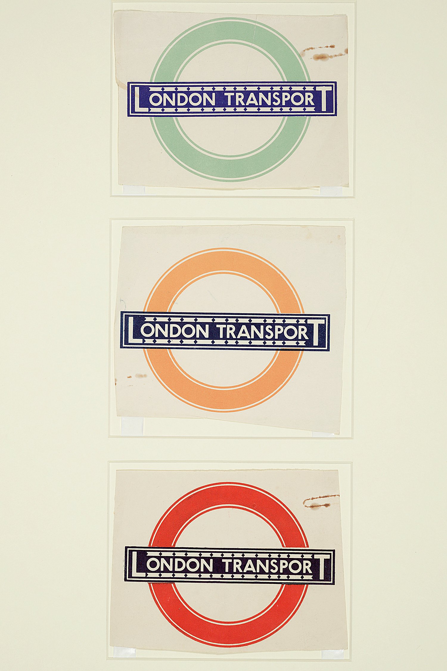 London Underground's iconic Johnston Sans typeface