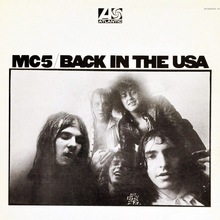 MC5 – Back in the USA album cover