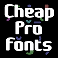 Cheap Pro Fonts