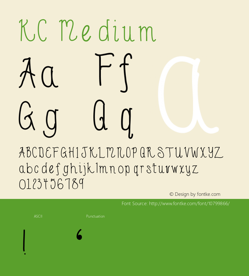 KC Medium Version 001.000图片样张