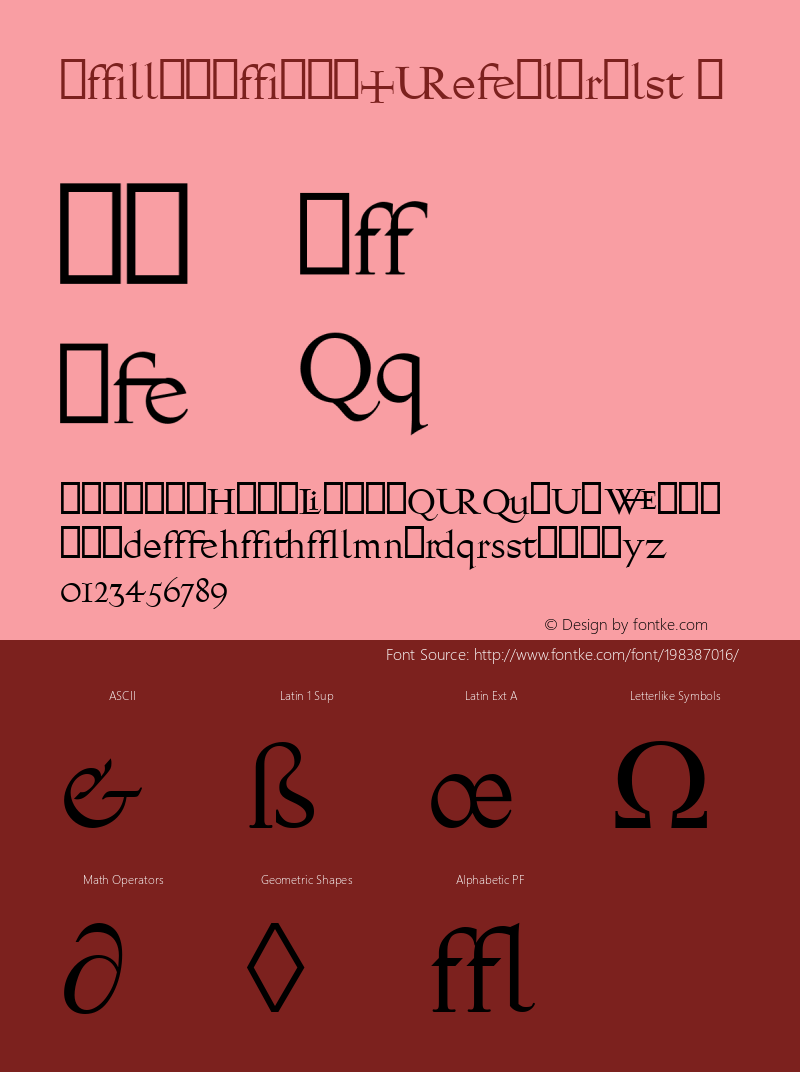 ☞Gill Facia MT Alt Regular Version 1.00;com.myfonts.easy.mti.gill-facia-mt.regular-alt.wfkit2.version.55nJ图片样张