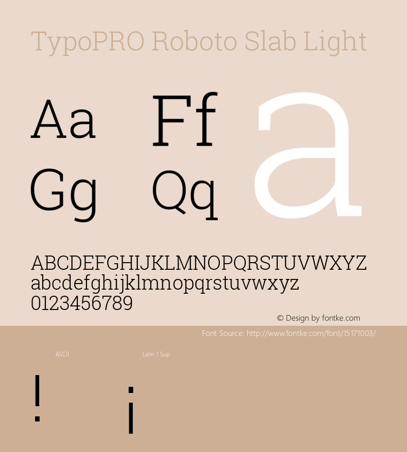 TypoPRO Roboto Slab Light Version 1.100263; 2013; ttfautohint (v0.94.20-1c74) -l 8 -r 12 -G 200 -x 14 -w 