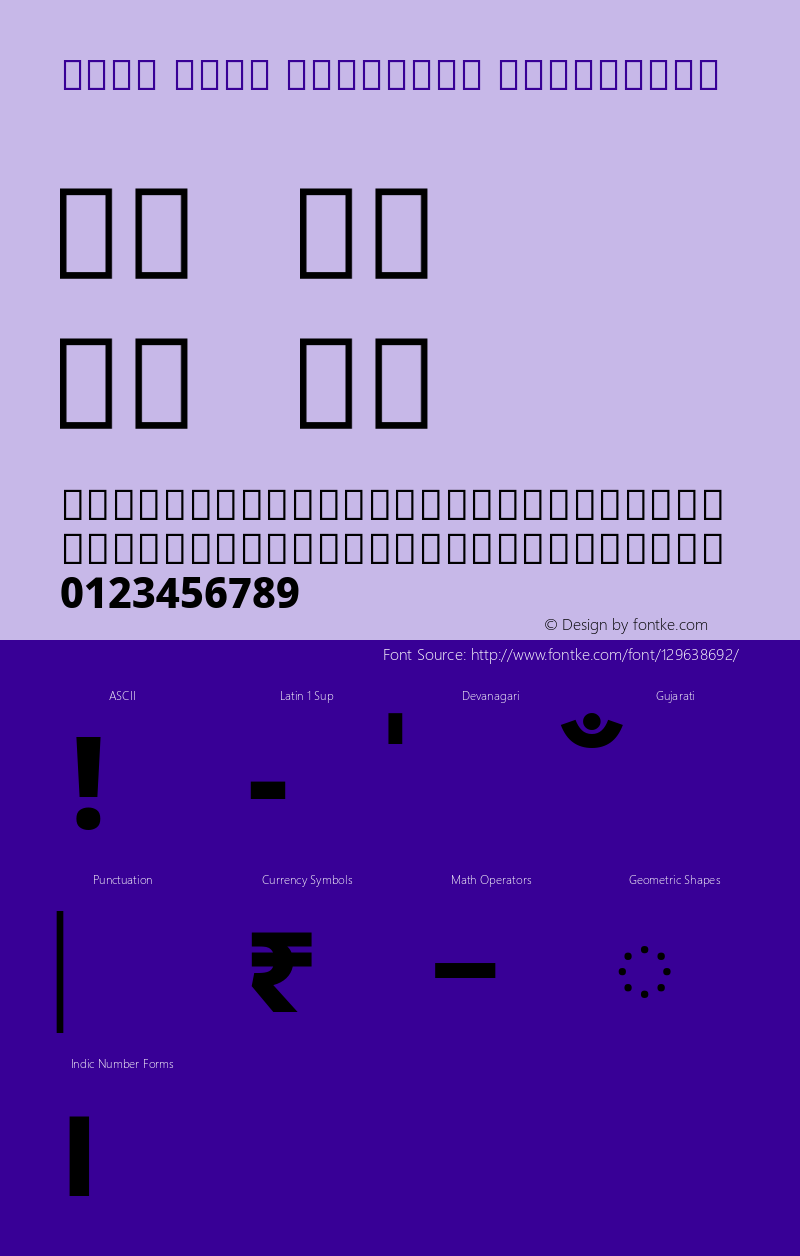 Noto Sans Gujarati ExtraBold Version 2.001; ttfautohint (v1.8.3) -l 8 -r 50 -G 200 -x 14 -D gujr -f none -a qsq -X 