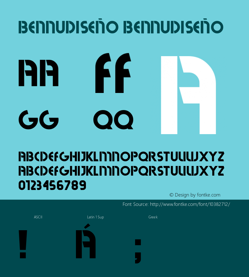 BENNUDISEÑO BENNUDISEÑO 001.001图片样张