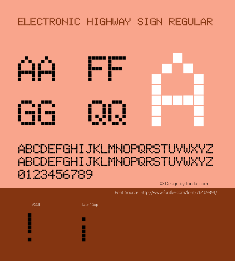 Macromedia Fontographer 4.1 10/03/99 Version Electronic Highway S图片样张