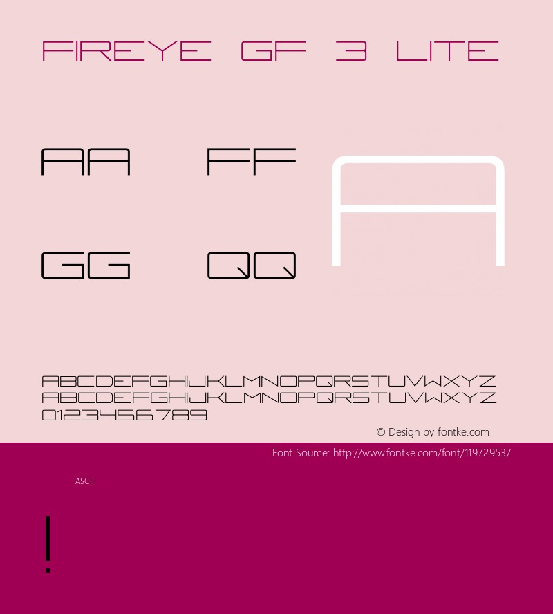 Fireye GF 3 Lite Version 3.0图片样张