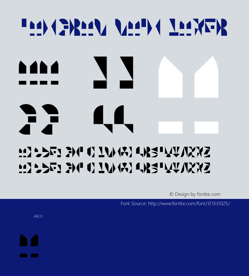 Tangram Main Layer Version 1.000图片样张