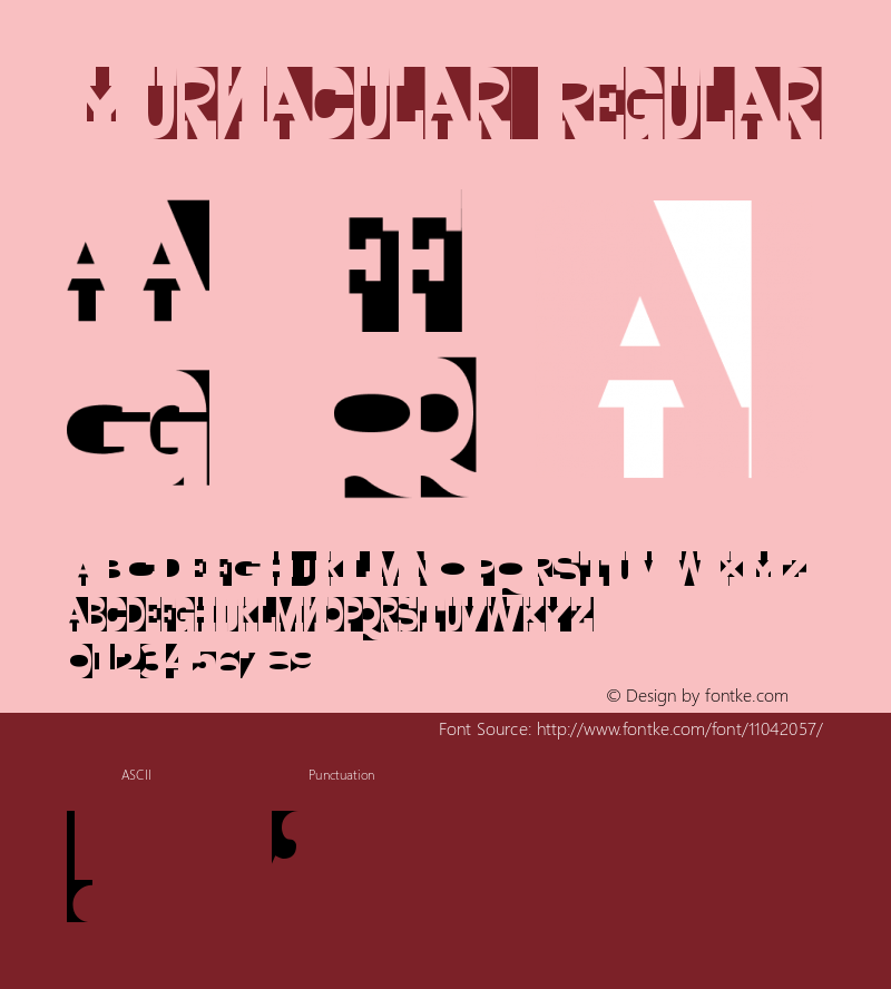 Yurnacular Regular Version 001.000图片样张