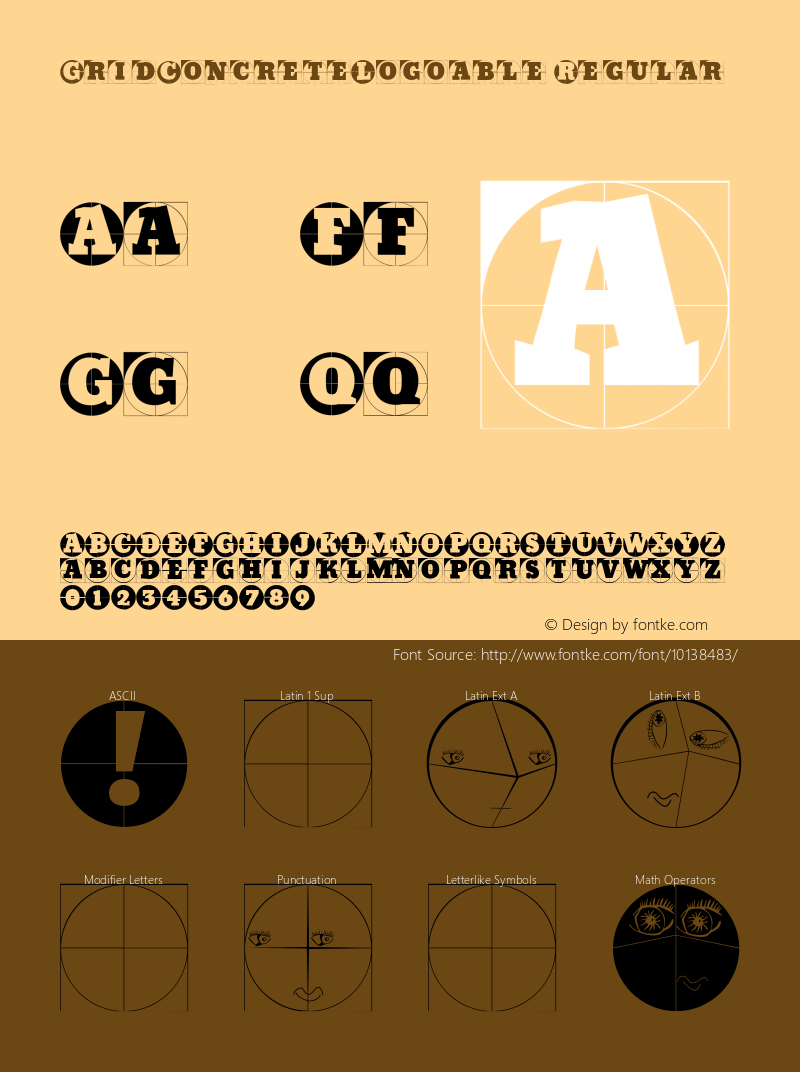 GridConcreteLogoable Regular 1.0 2005-02-16图片样张