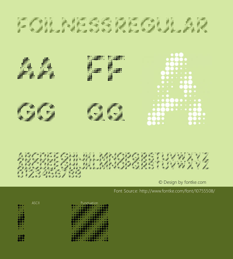 Foilness Regular Version 1.0图片样张