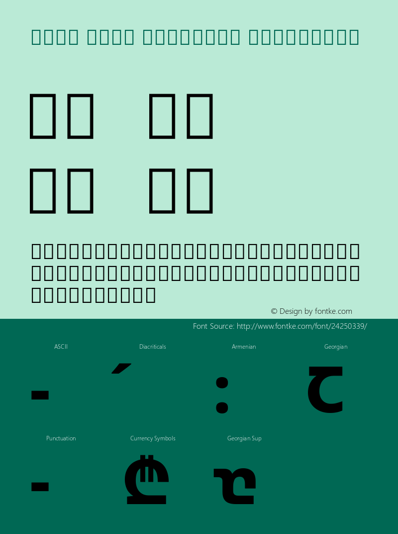 Noto Sans Georgian ExtraBold Version 2.000;GOOG;noto-source:20170915:90ef993387c0; ttfautohint (v1.7)图片样张