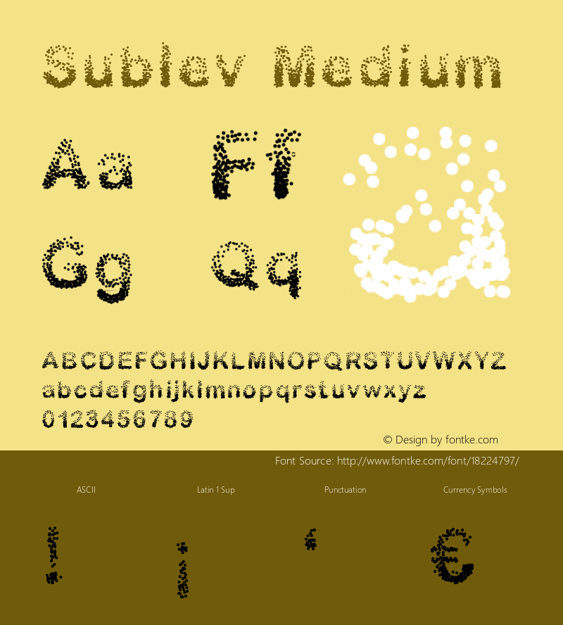 Sublev Medium Version 001.000图片样张