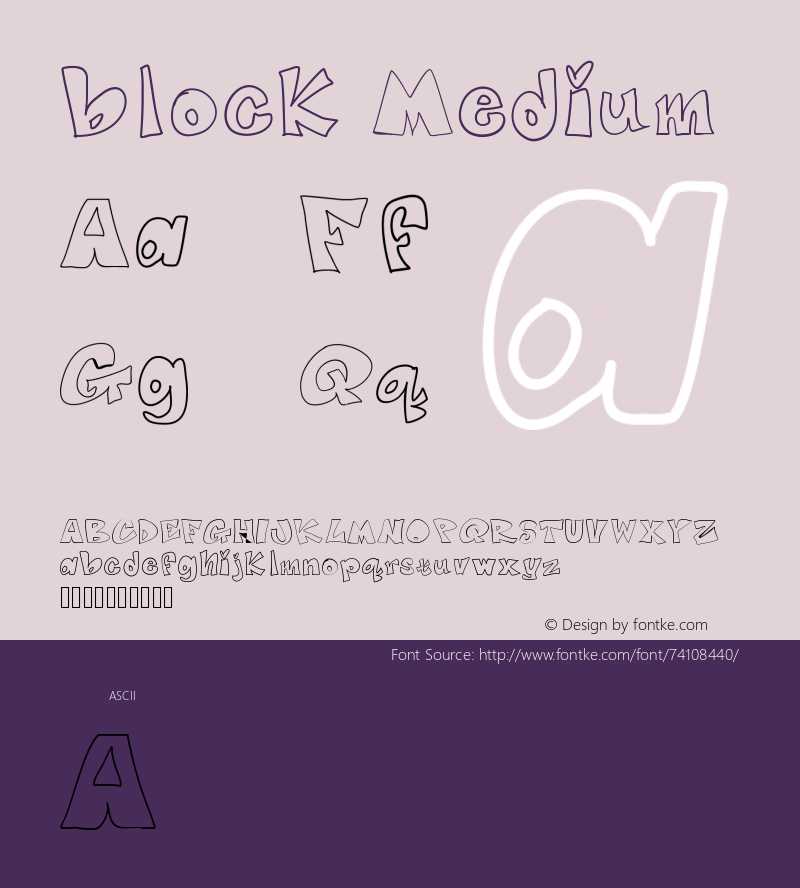 block Version 001.000图片样张