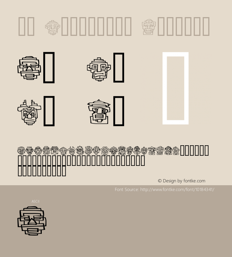 20 Faces.ttf Regular 1.2e 23.03.98图片样张