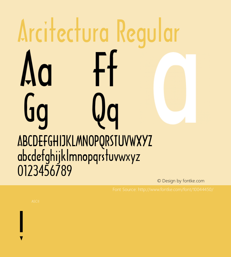 Arcitectura Regular Unknown图片样张