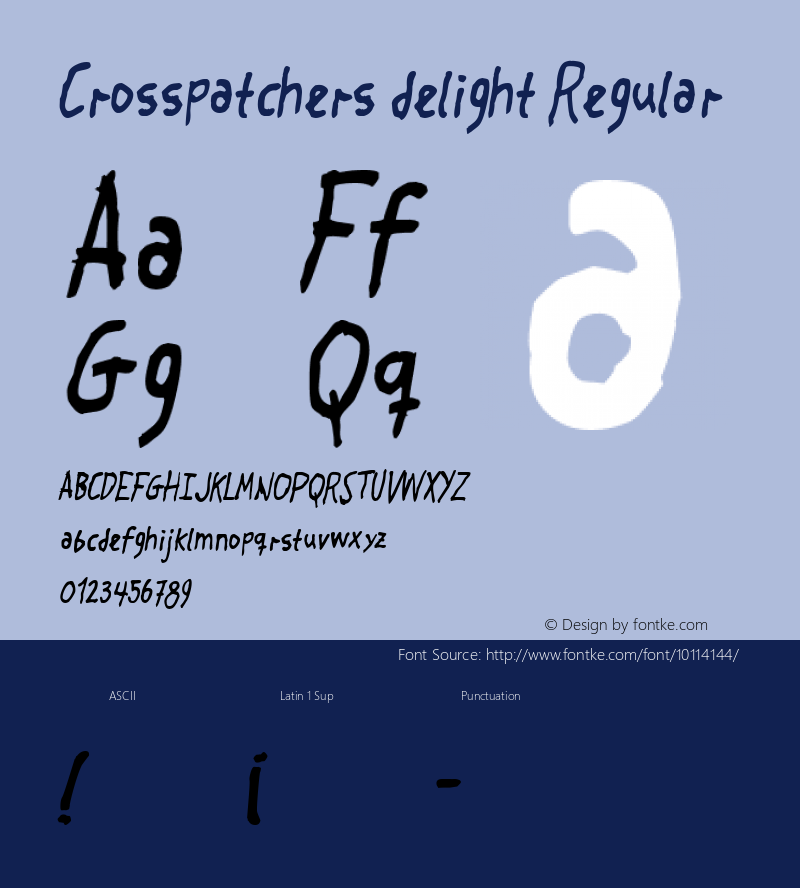 Crosspatchers delight Regular 2图片样张