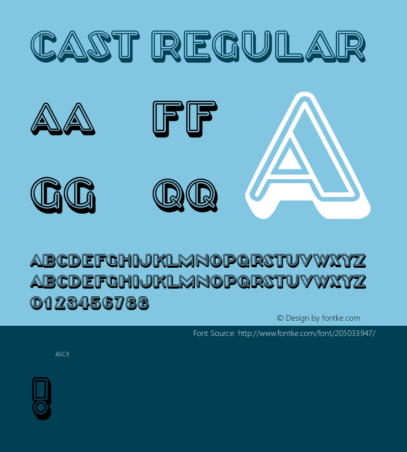 Cast Regular Version 1.000图片样张