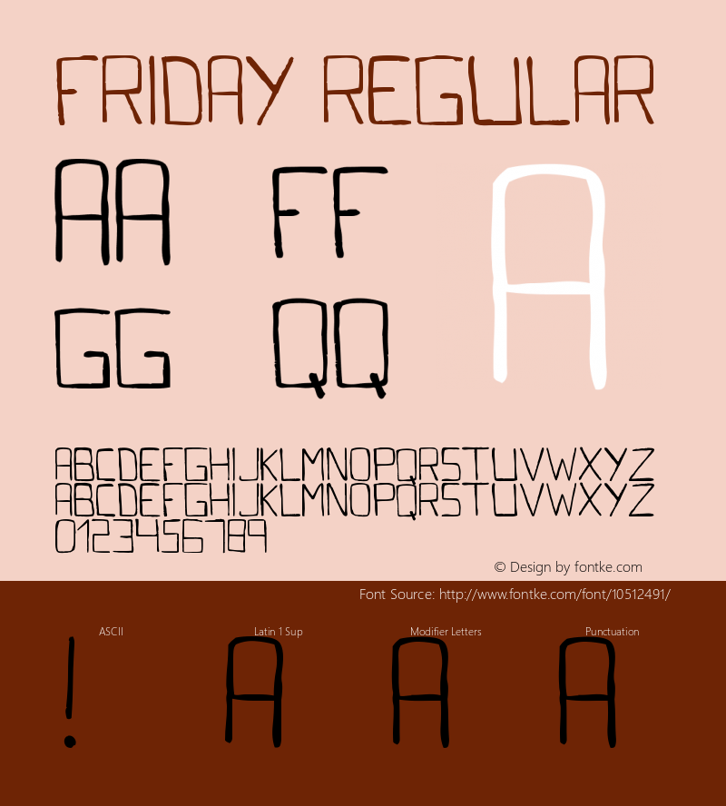 Friday Regular Version 1.0图片样张