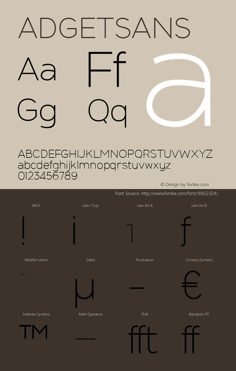 ADGETSANS ☞ Version 1.000;com.myfonts.easy.wearecolt.adget-sans.regular.wfkit2.version.4e7s图片样张