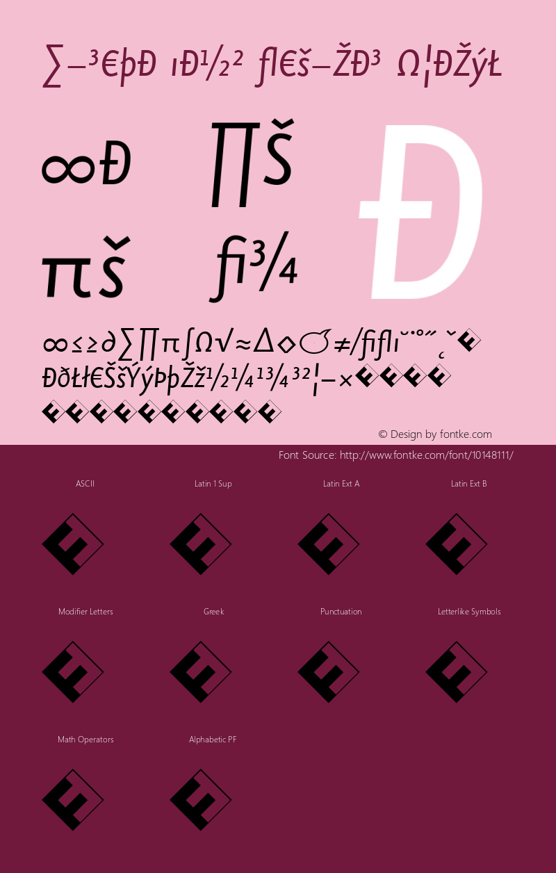 Eureka Sans Regular Italic Version 004.301图片样张