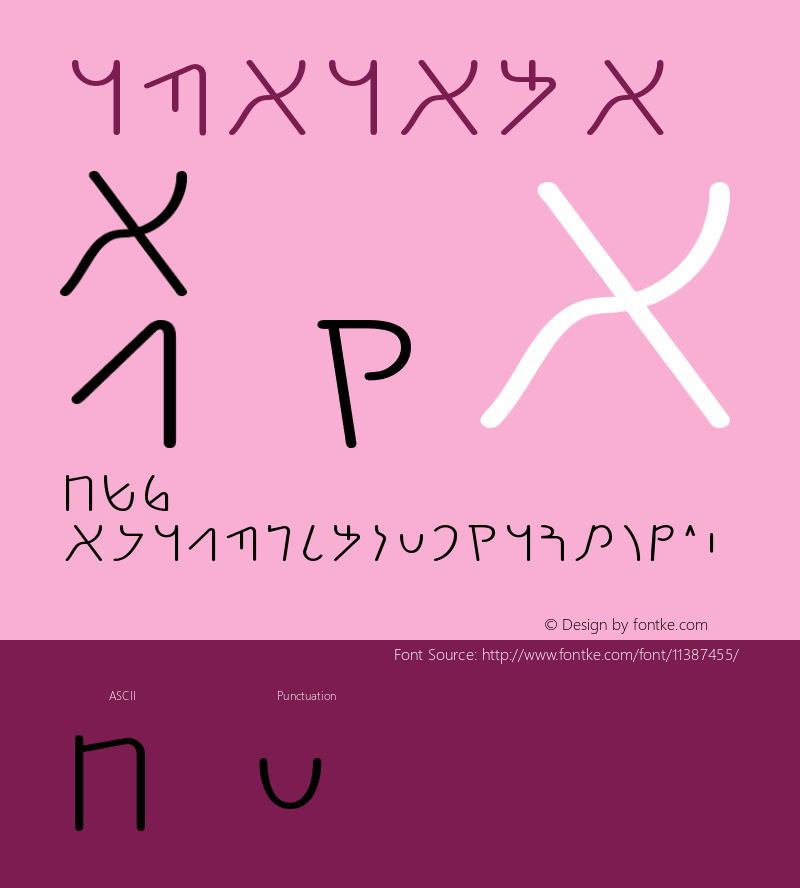 Archaic Aramaic Version 001.001图片样张