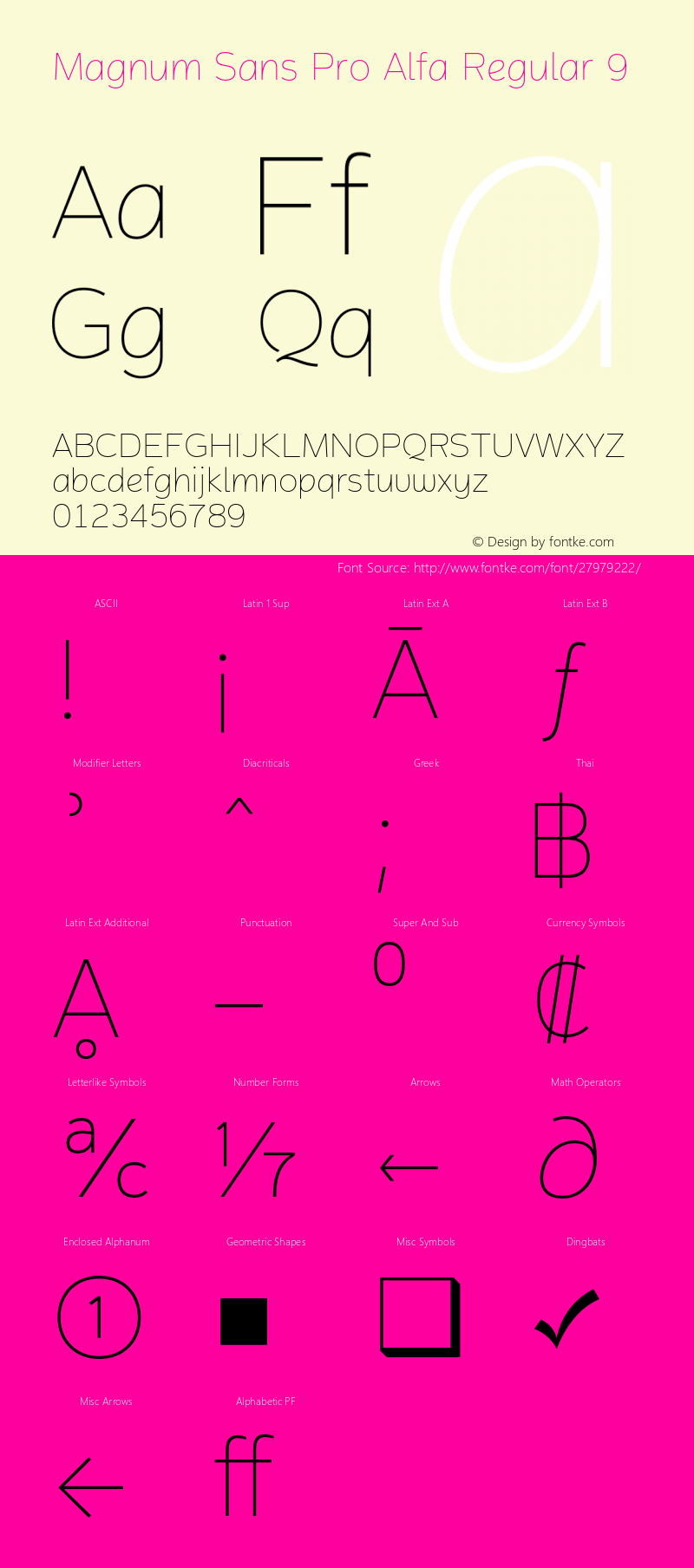 MagnumSansProAlfa-Regular9 Version 1.000;com.myfonts.fontmesa.magnum-sans-pro.alfa-thin.wfkit2.4foR图片样张