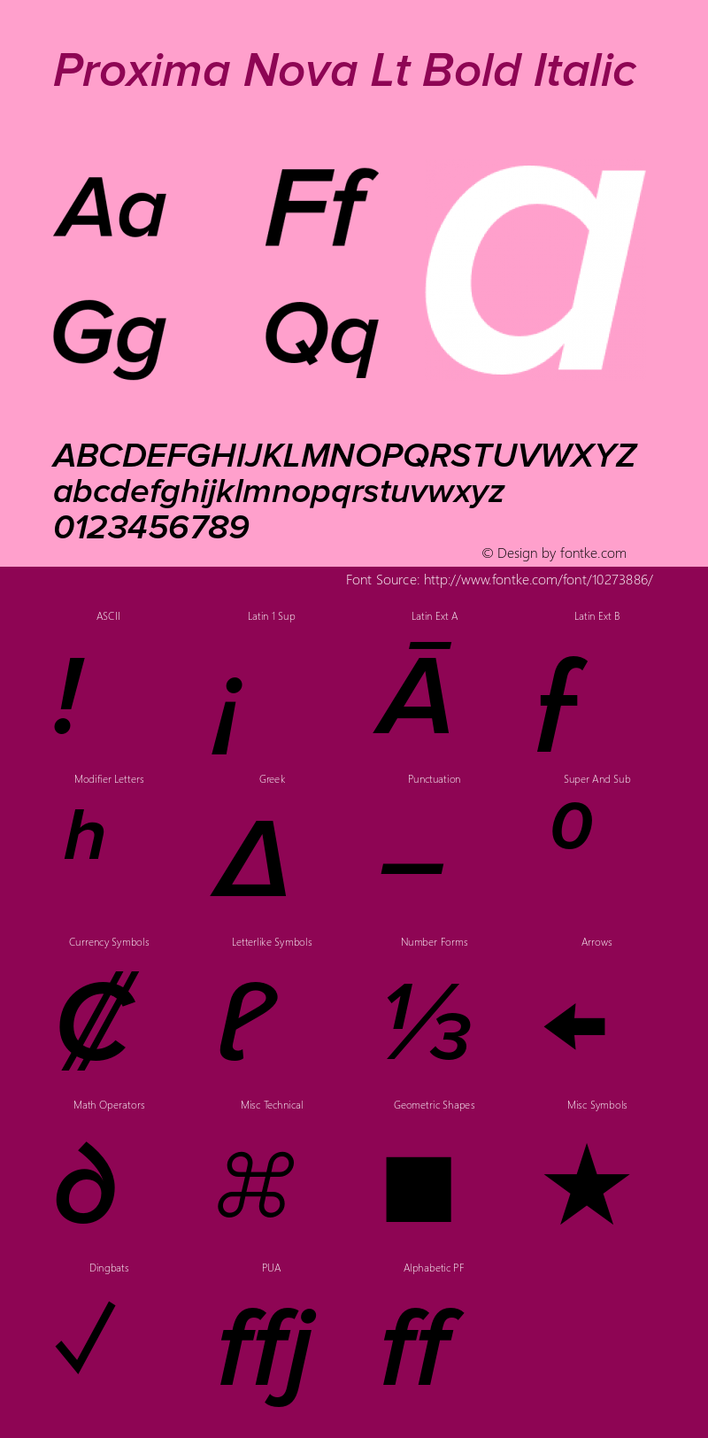 Proxima Nova Lt Bold Italic Version 1.000;PS 001.000;hotconv 1.0.38图片样张