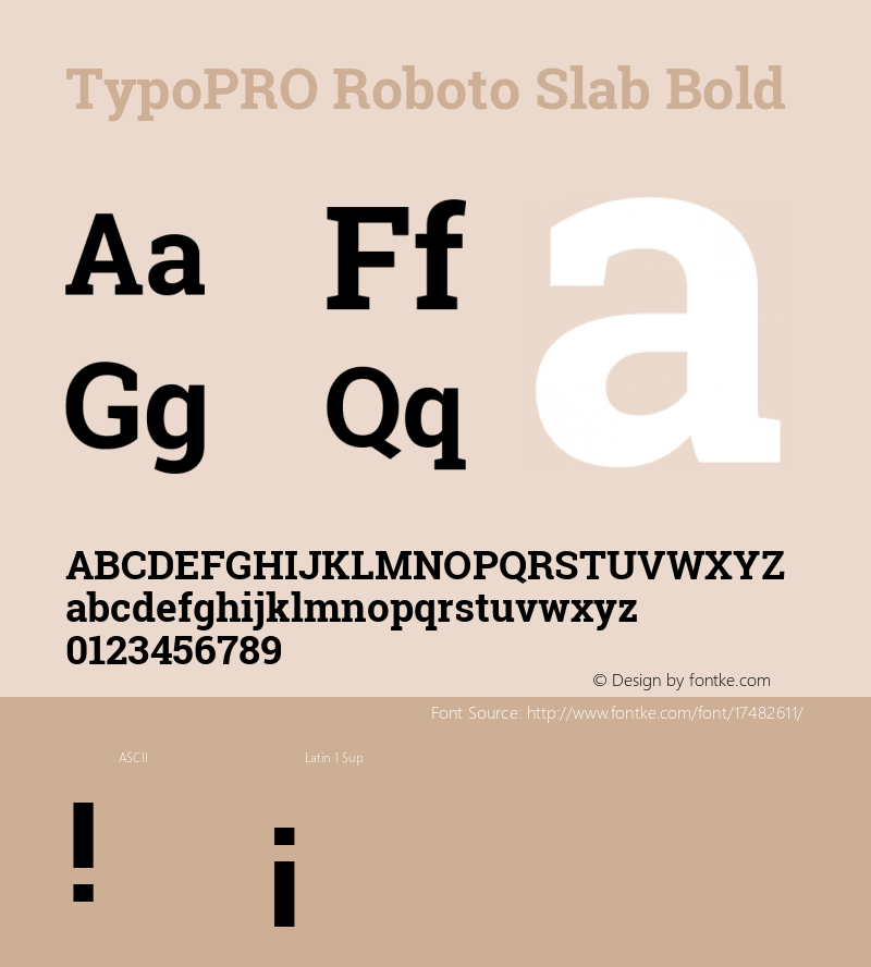 TypoPRO Roboto Slab Bold Version 1.100263; 2013; ttfautohint (v0.94.20-1c74) -l 8 -r 12 -G 200 -x 14 -w 