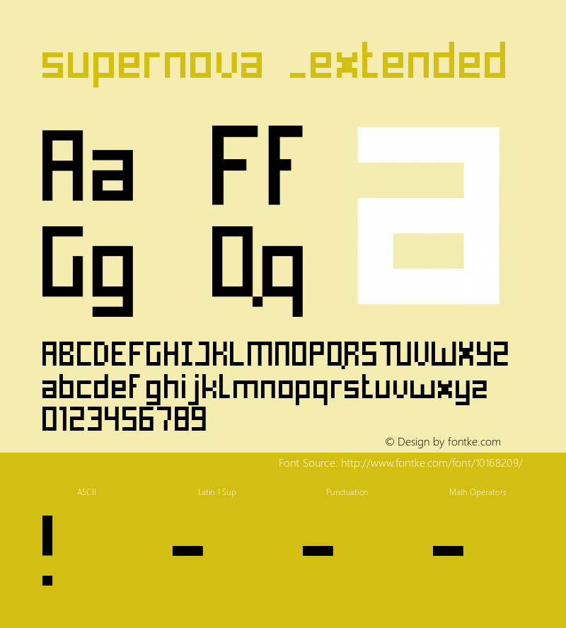 supernova _extended Macromedia Fontographer 4.1.5 06.10.2001图片样张