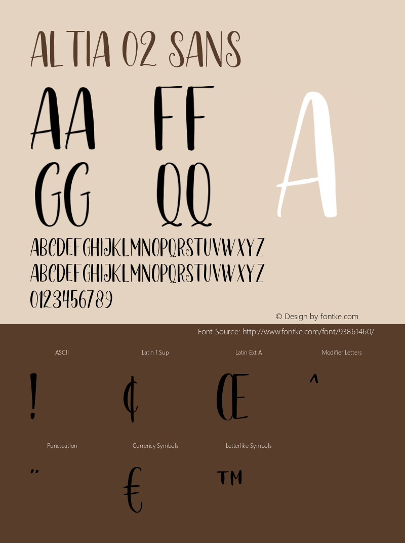 Altia 02 Sans 1.000图片样张