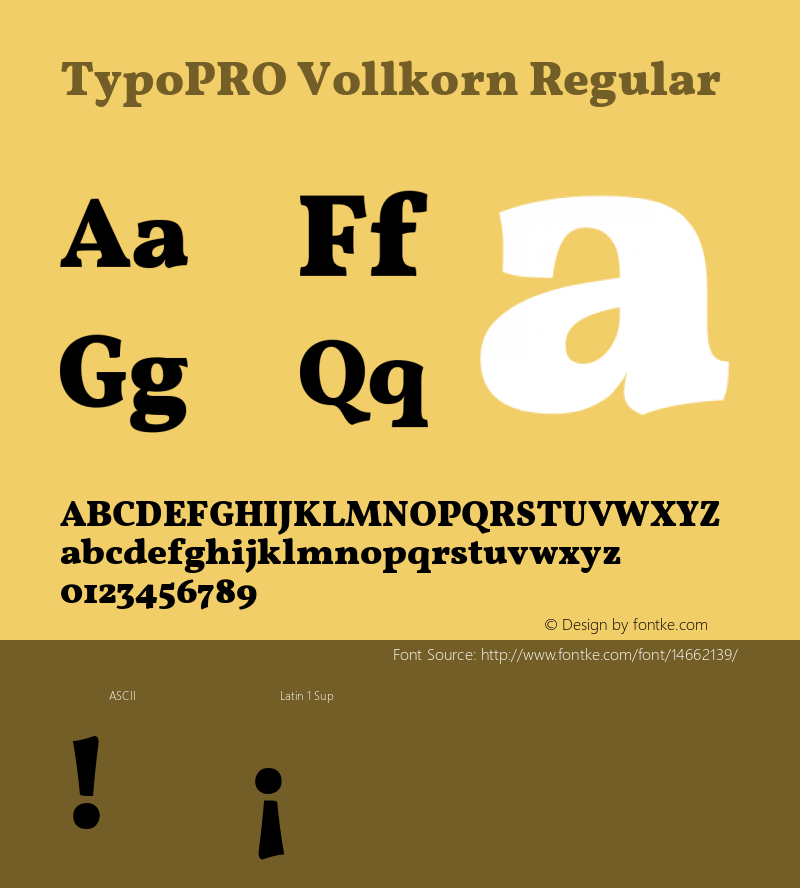 TypoPRO Vollkorn Regular Version 2.001图片样张