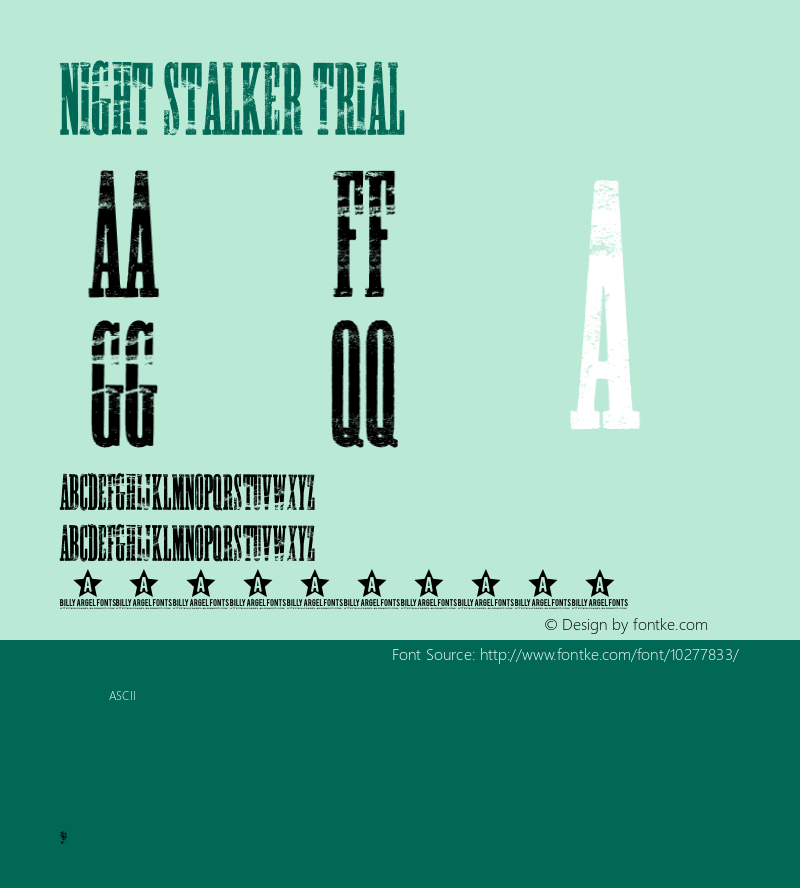 NIGHT STALKER TRIAL Version 1.000图片样张