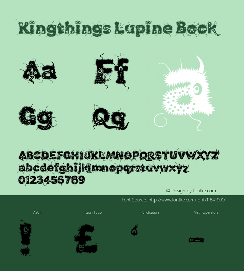Kingthings Lupine Book Version 1.1图片样张