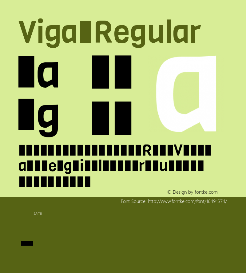 Viga Regular Version 1.001图片样张