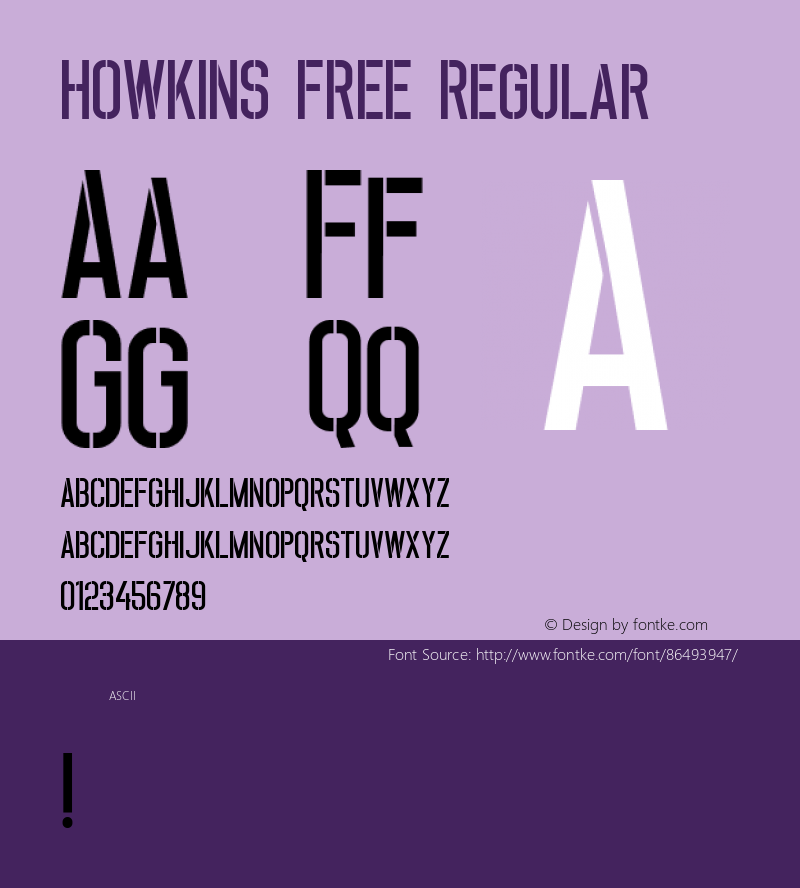 HOWKINS FREE Version 1.000图片样张