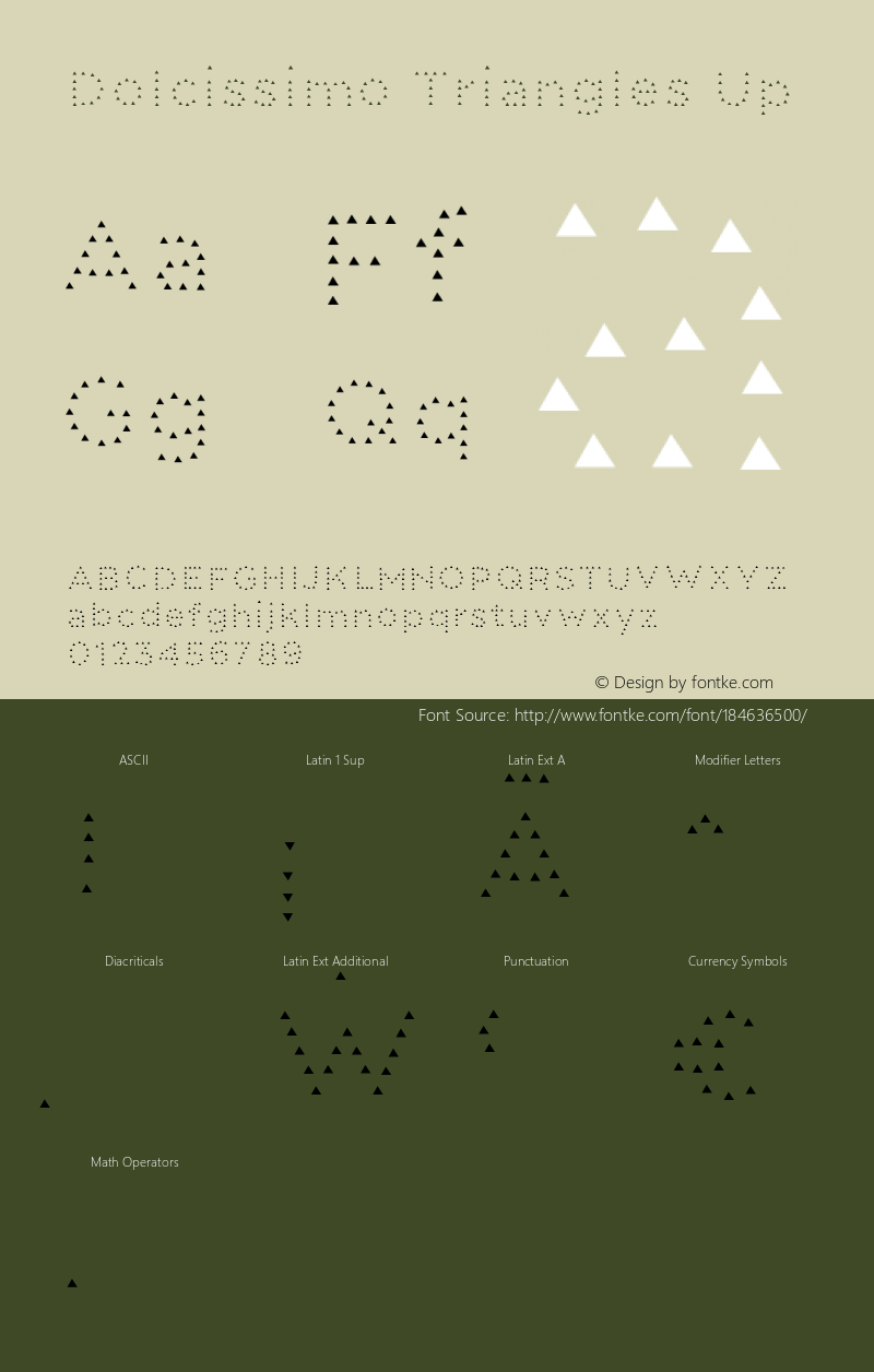 Dolcissimo-TrianglesUp Version 1.000 | wf-rip DC20190215图片样张