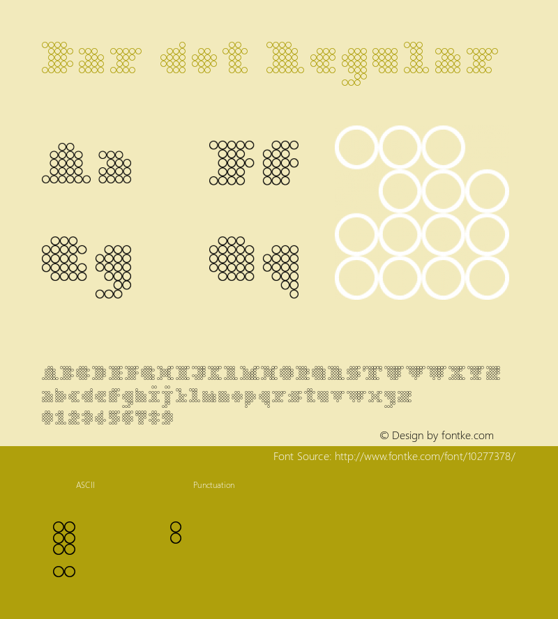 Bar dot Regular Version 1.0图片样张