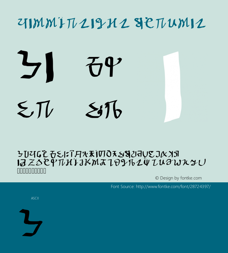 Calligraphr Regular Version 001.000图片样张