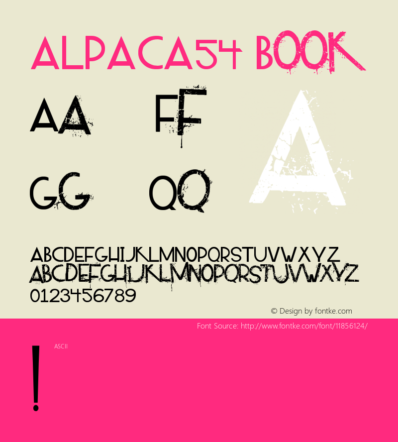 ALPACA54 Book Version v.1图片样张