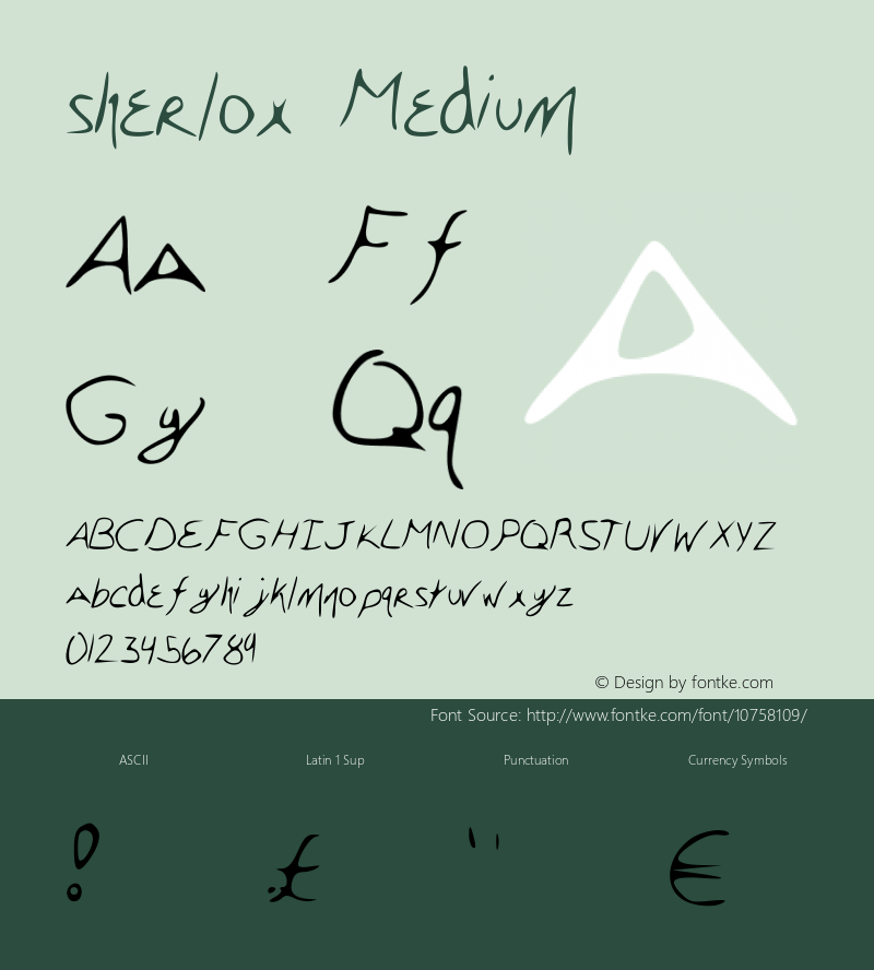 sherlox Medium Version 001.000图片样张