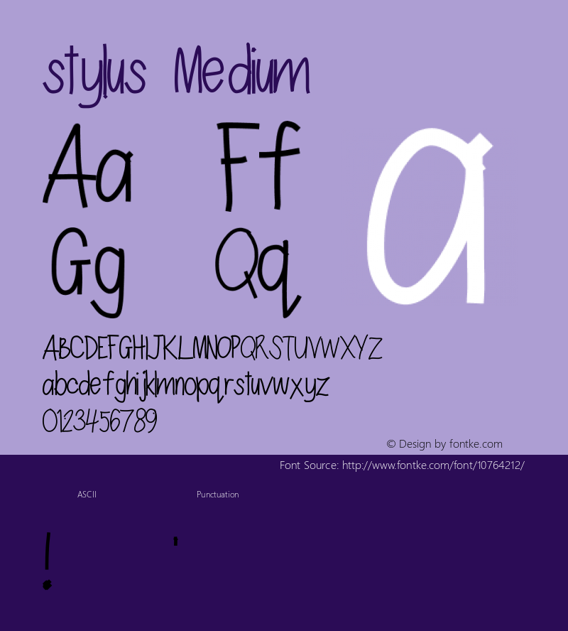 stylus Medium Version 1.0图片样张