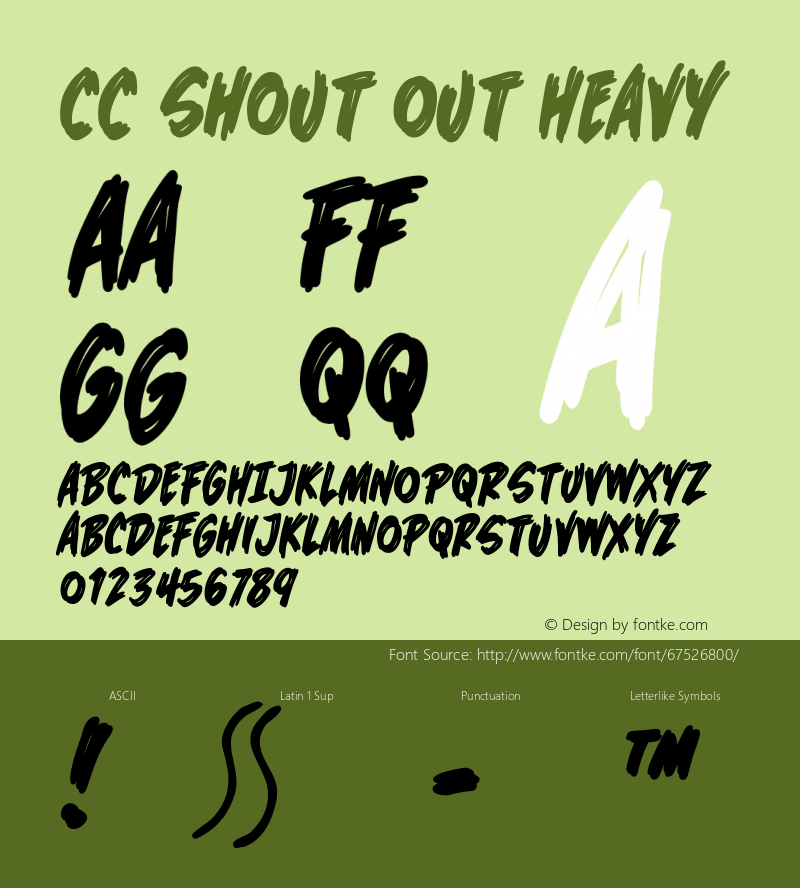 CCShoutOut-Heavy Version 1.000 2005 initial release图片样张