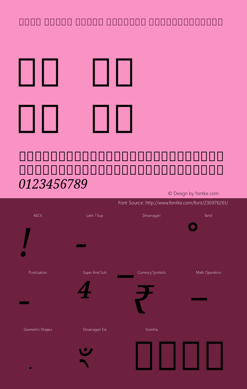 Noto Serif Tamil Slanted SemiCondensed Version 2.001; ttfautohint (v1.8) -l 8 -r 50 -G 200 -x 14 -D taml -f none -a qsq -X 