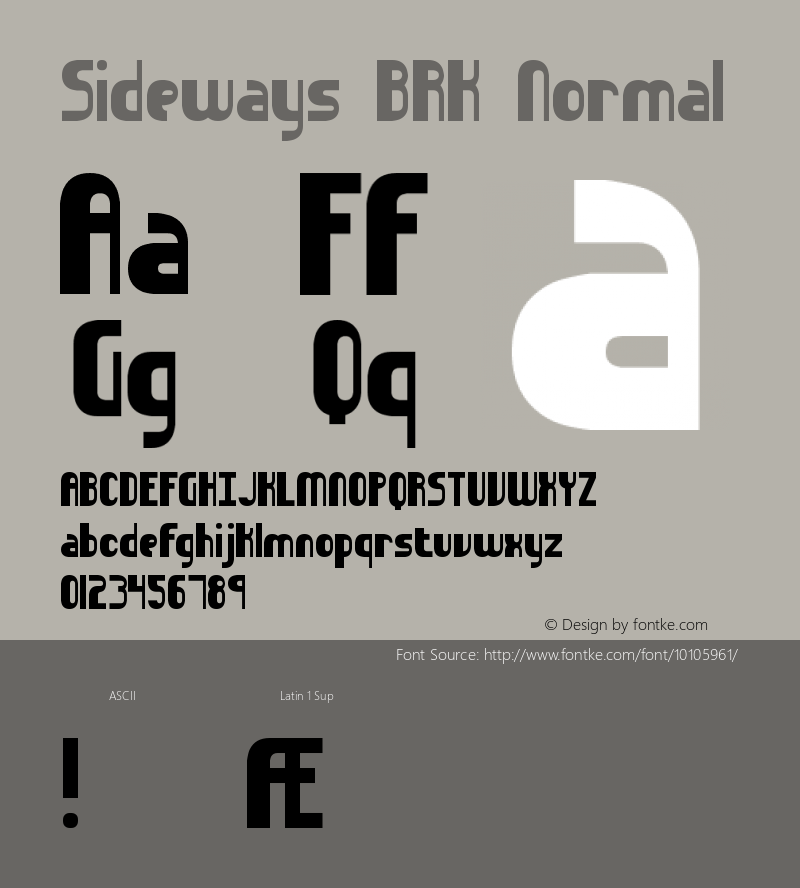 Sideways BRK Normal Version 3.27图片样张
