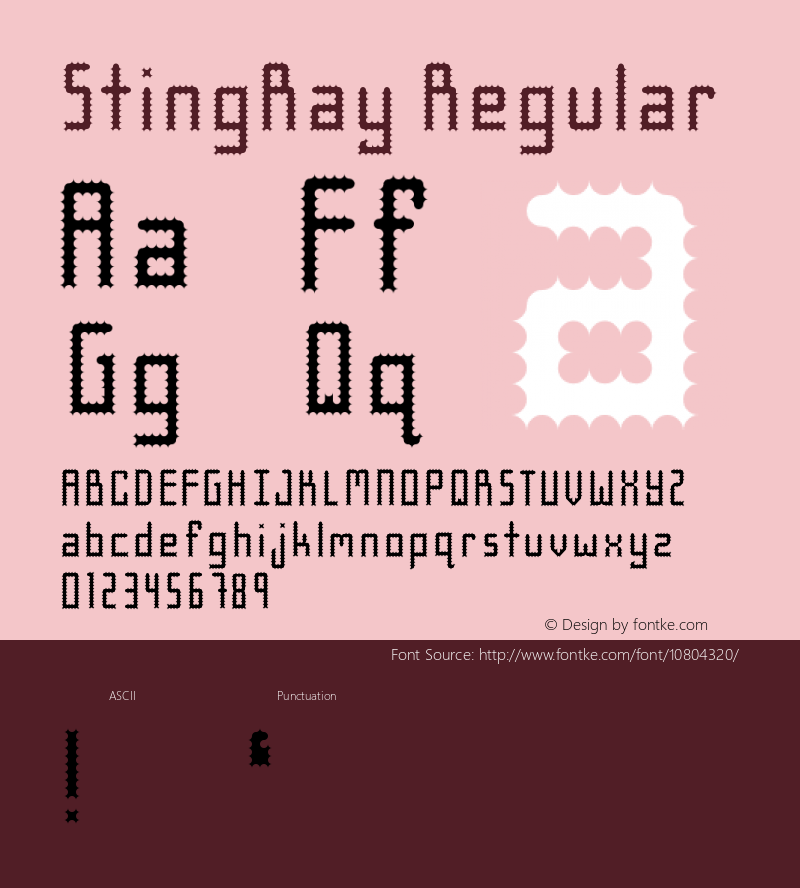 StingRay Regular Version 1.0图片样张