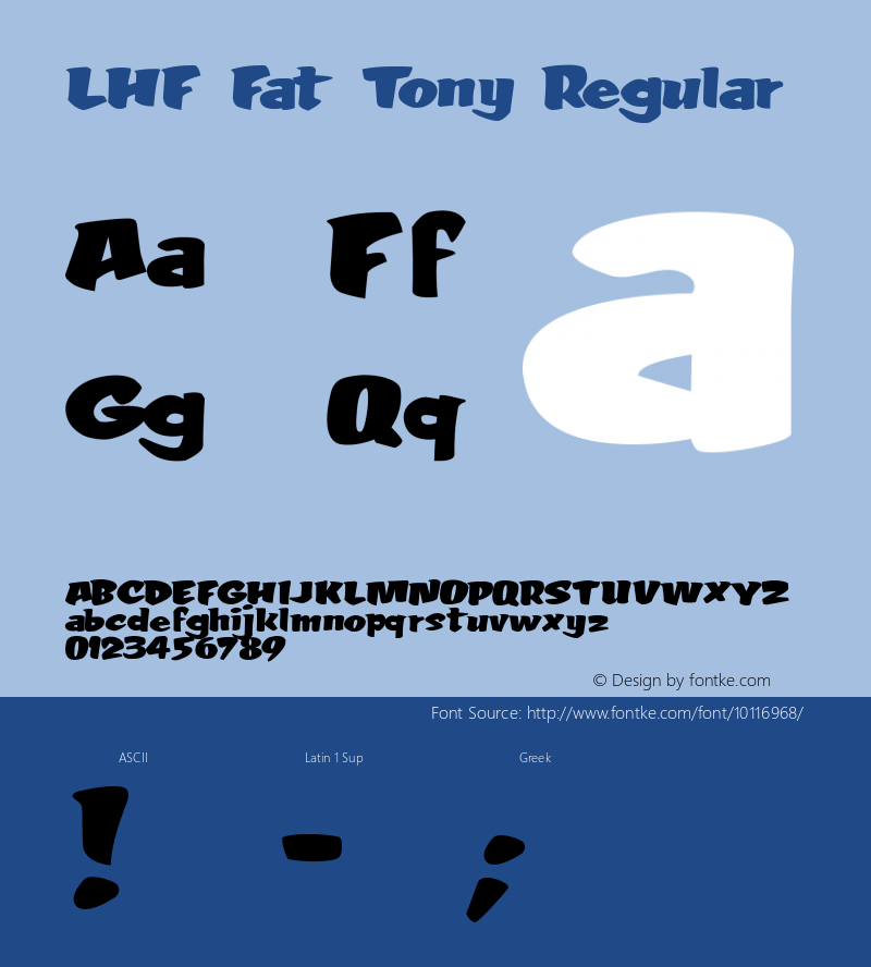LHF Fat Tony Regular Version 1.01图片样张