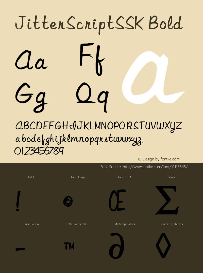 JitterScriptSSK Bold Altsys Metamorphosis:8/31/94图片样张