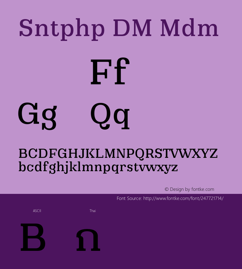 Santiphap DEMO Medium Version 1.001;Glyphs 3.1.2 (3151)图片样张