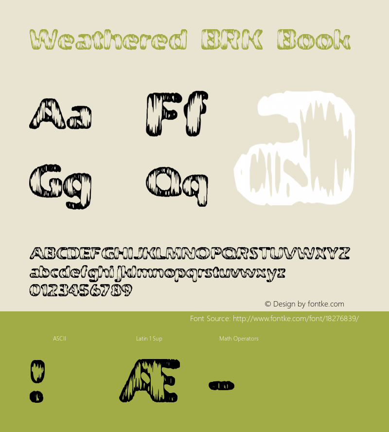 Weathered BRK Book Version 2.22图片样张