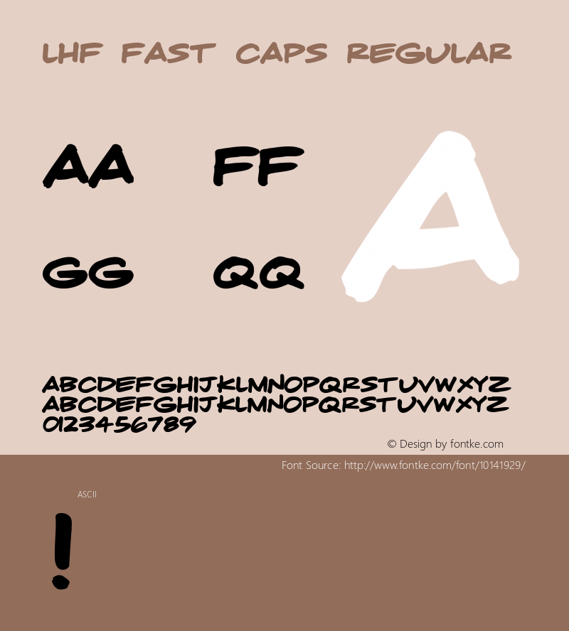 LHF Fast Caps Regular 001.001图片样张